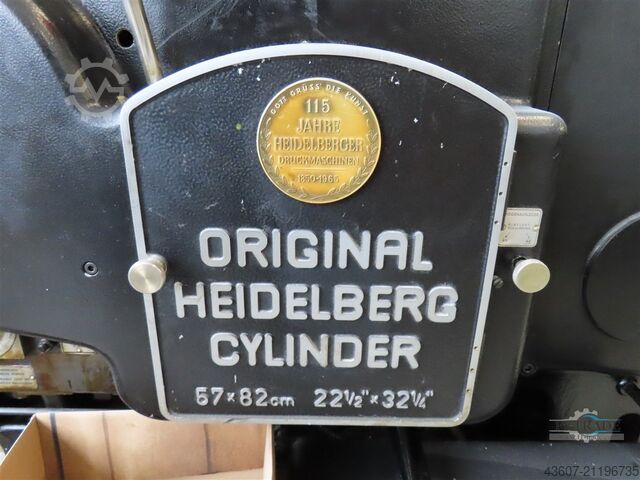 Letter Press Cylinder DIE Cutter Heidelberg SBB