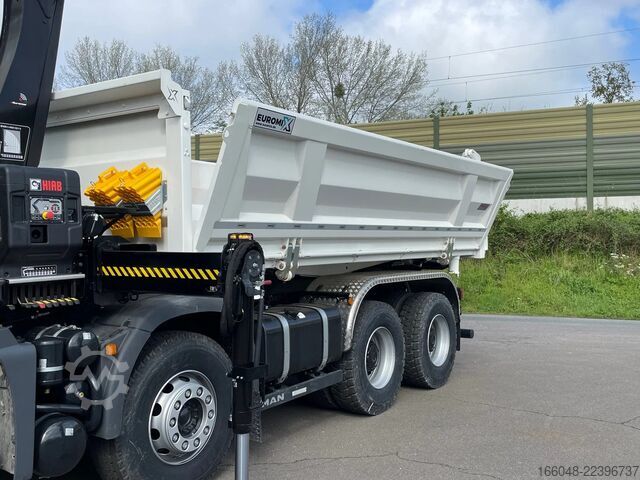 Crane truck MAN TGS 41.480 TGS 41.480 8x4/Euro6e Euromix Kipper...