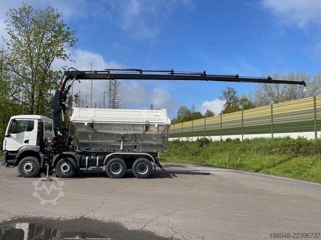 Crane truck MAN TGS 41.480 TGS 41.480 8x4/Euro6e Euromix Kipper...