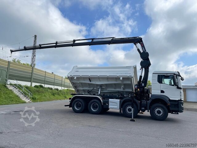 Crane truck MAN TGS 41.480 TGS 41.480 8x4/Euro6e Euromix Kipper...
