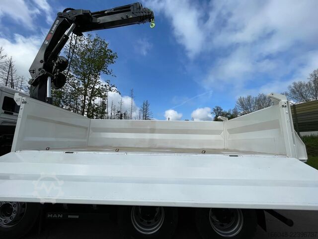 Crane truck MAN TGS 41.480 TGS 41.480 8x4/Euro6e Euromix Kipper...
