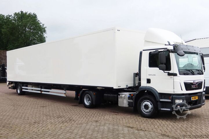 Standard tractor MAN TGM 15.290 Trekker + Heiwo city trailer geisole...