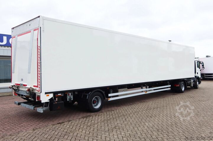 Standard tractor MAN TGM 15.290 Trekker + Heiwo city trailer geisole...