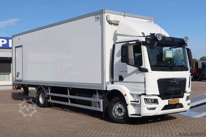 Box body MAN TGM 15.290 Bak + klep Full air suspension Euro ...
