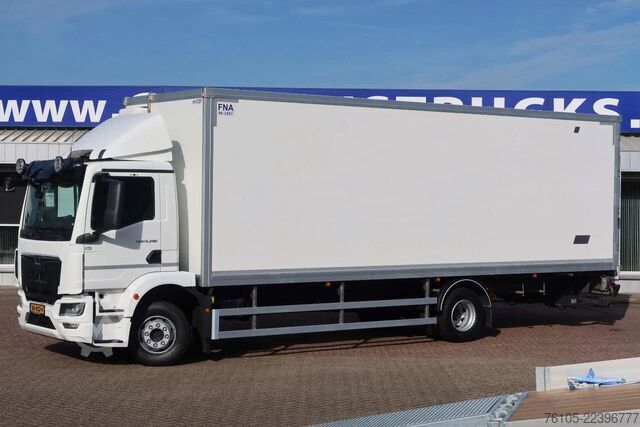 Box body MAN TGM 15.290 Bak + klep Full air suspension Euro ...