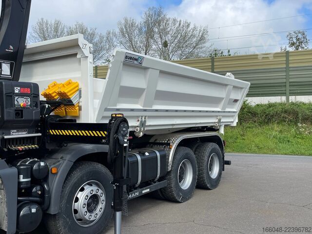 Tipper with crane MAN TGS 41.480 TGS 41.480 8x4/Euro6e Euromix Kipper...