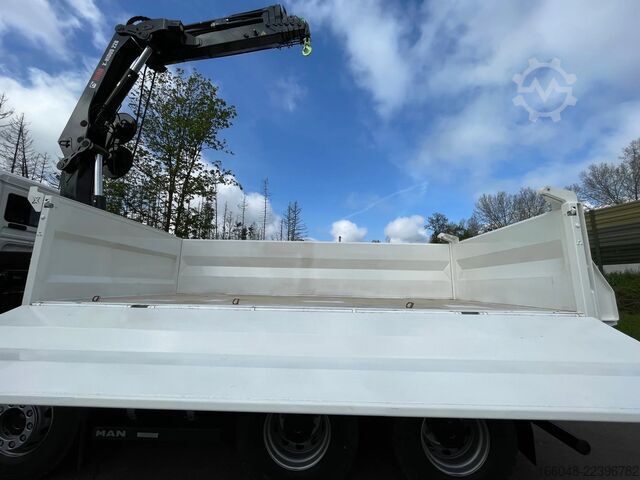 Tipper with crane MAN TGS 41.480 TGS 41.480 8x4/Euro6e Euromix Kipper...
