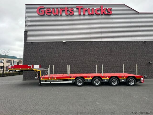 Semi-Tieflader SCHEUERLE EUROAXLE 1T4 4 ASSER UITSCHUIFBARE SEMIE MET 12...
