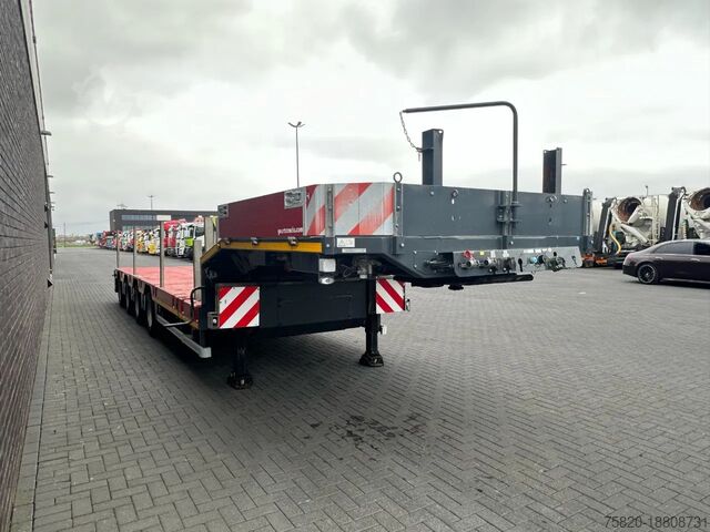 Semi-Tieflader SCHEUERLE EUROAXLE 1T4 4 ASSER UITSCHUIFBARE SEMIE MET 12...