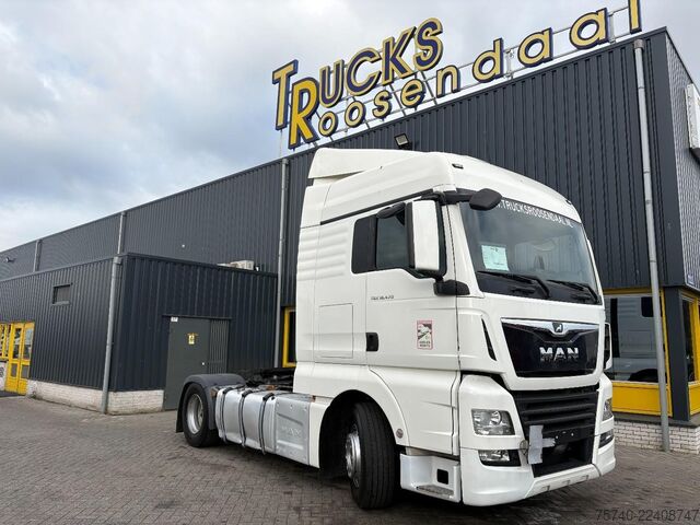 Standard tractor MAN TGX 18.470 + EURO 6 + STAND AIRCO + DUBBELE TANK
