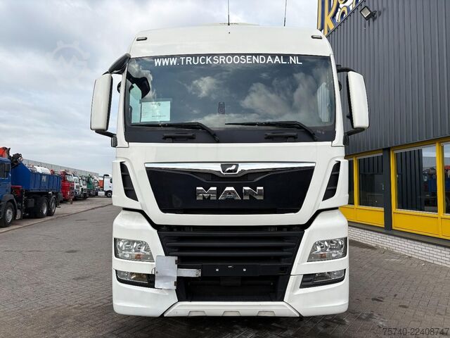 Standard tractor MAN TGX 18.470 + EURO 6 + STAND AIRCO + DUBBELE TANK