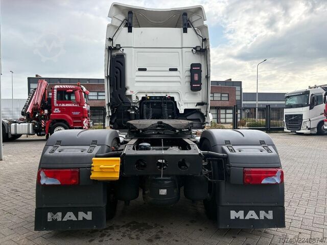 Standard tractor MAN TGX 18.470 + EURO 6 + STAND AIRCO + DUBBELE TANK