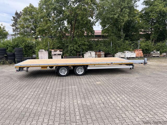 Open trailer Möslein THT 11 G Ausziehbar  11,9 t Tandemanhänger- Tieflader, ausziehbar
