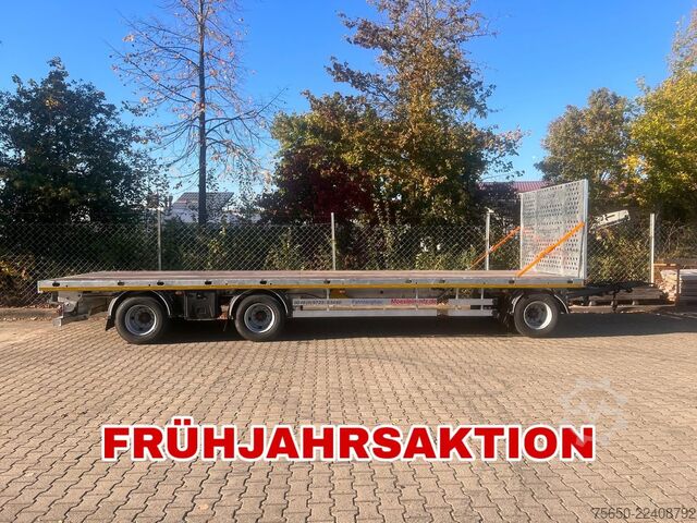 Open trailer Möslein T 3 Plato 8,6 m  3 Achs Jumbo- Plato- Anhänger 8,60 m, Mega