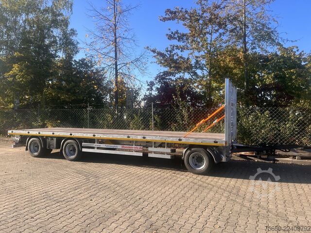 Open trailer Möslein T 3 Plato 8,6 m  3 Achs Jumbo- Plato- Anhänger 8,60 m, Mega