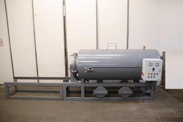 Vakuum-Pyrolyse-Reinigungsofen unbekannt Innenraum Ø 600x 2480 mm