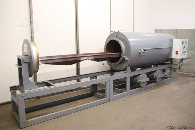 Vakuum-Pyrolyse-Reinigungsofen unbekannt Innenraum Ø 600x 2480 mm