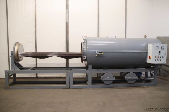 Vakuum-Pyrolyse-Reinigungsofen unbekannt Innenraum Ø 600x 2480 mm