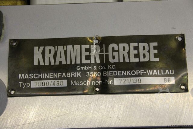 Steuerblock Krämer + Grebe Tiromat 3000/430