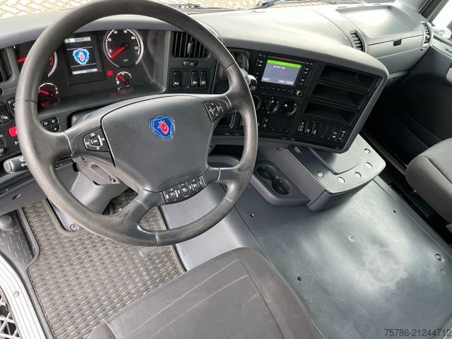 Flatbed truck SCANIA G 480 Pritsche/ AC/ Retarder/ Navi/ Standhzg.