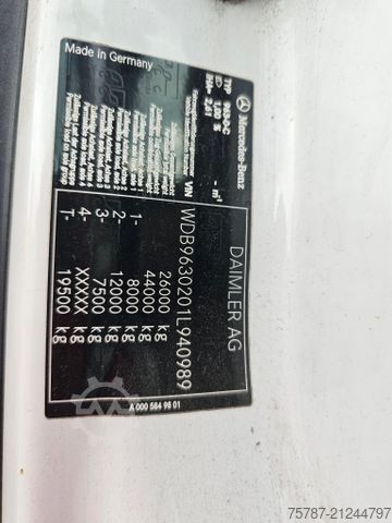 Wechselfahrgestell LKW MERCEDES-BENZ 2545 BDF Twistlook, Klima, Euro 6, 2 x AHK