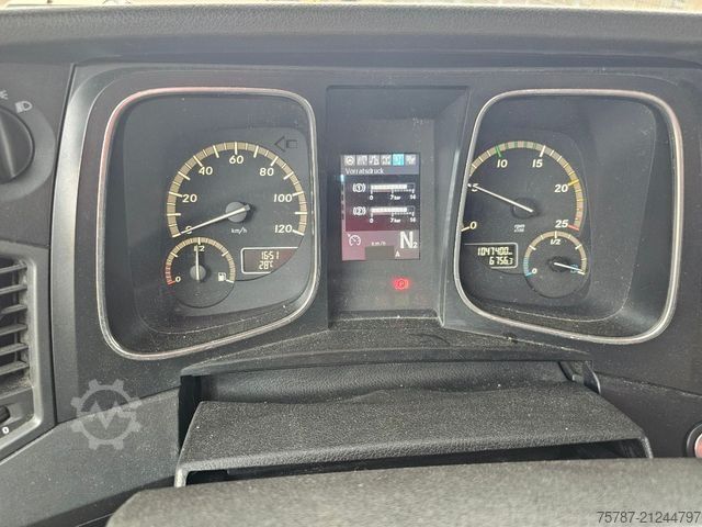 Wechselfahrgestell LKW MERCEDES-BENZ 2545 BDF Twistlook, Klima, Euro 6, 2 x AHK