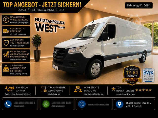 High top van MERCEDES-BENZ Sprinter 315/316 CDI Maxi Hoch+Lang*Garantie*