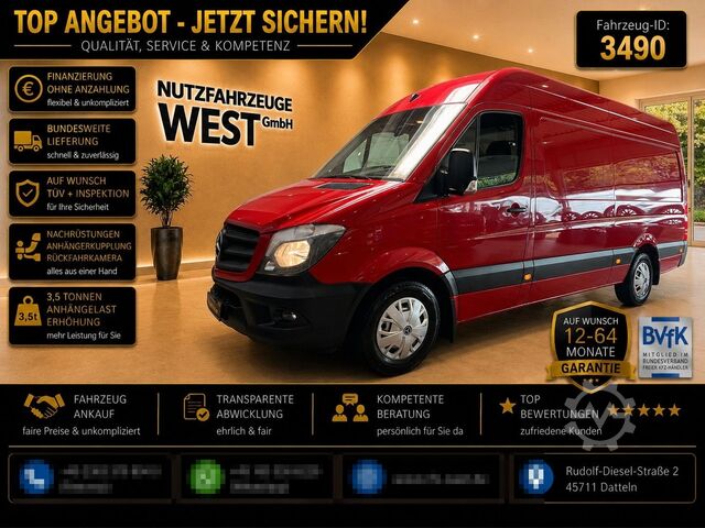 High top van MERCEDES-BENZ Sprinter 316 CDI Hoch+Lang*AHK=3,5T*Garantie*1HD