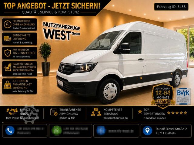 Kastenwagen hoch VOLKSWAGEN Crafter TDI Hoch+Lang*L2-H2*AHK*Klima*Garantie*
