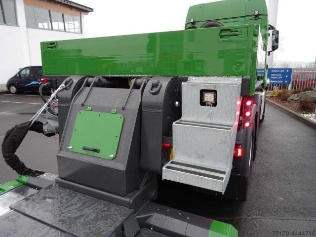 Tieflader-Sattelauflieger  EBERT TLS 43 ATV / Tele / 30,5to Nutzlast