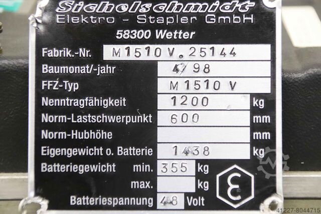 Steering Zapi Sichelschmid SEM-1  M 1510 V