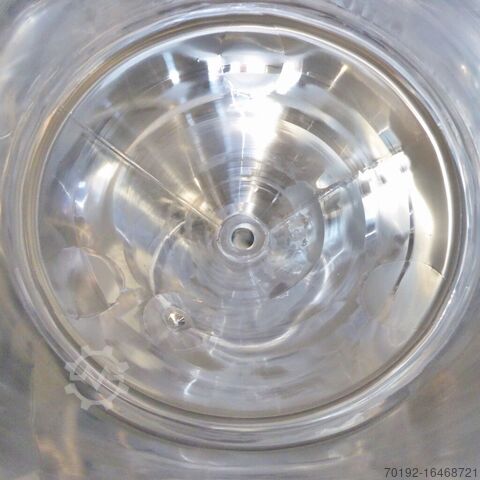 2700 Liter heiz-/kühlbarer Druckbehälter aus V4A