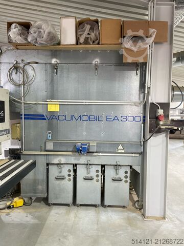 Absauganlage inkl. Verrohrung Höcker Polytechnik Vacumobil EA 300