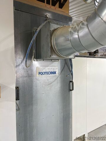 Absauganlage inkl. Verrohrung Höcker Polytechnik Vacumobil EA 300
