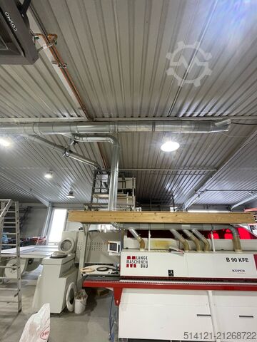 Absauganlage inkl. Verrohrung Höcker Polytechnik Vacumobil EA 300