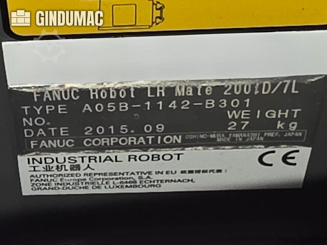 FANUC LR Mate 200iD/7L auf Bosch APAS assistant i6 FANUC LR Mate 200iD/7L auf Bosch APAS assistant i6