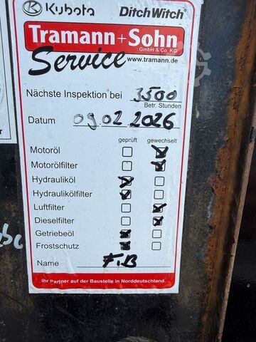 Drilling rig Ditch Witch JT20 / 2017 BJ / 3.322 H / Bohrgestänge, Funk