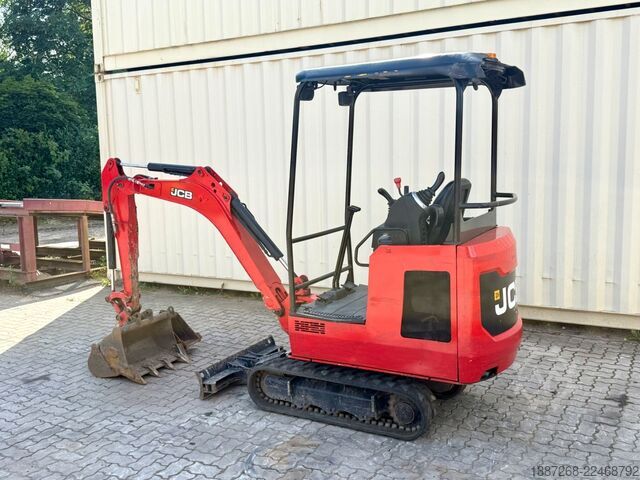 Minibagger JCB 15C-1 / 2018 BJ / 3 x Löffel