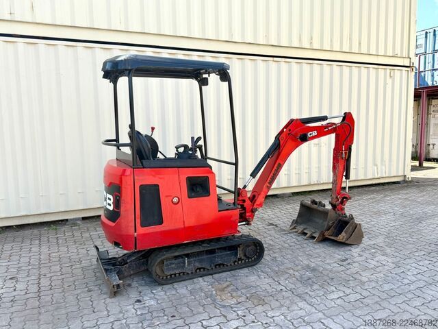 Minibagger JCB 15C-1 / 2018 BJ / 3 x Löffel