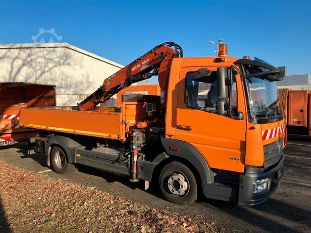 Sonstige MERCEDES-BENZ Atego 818 K Atlas Kran Funk 2 x AHK Standheizung