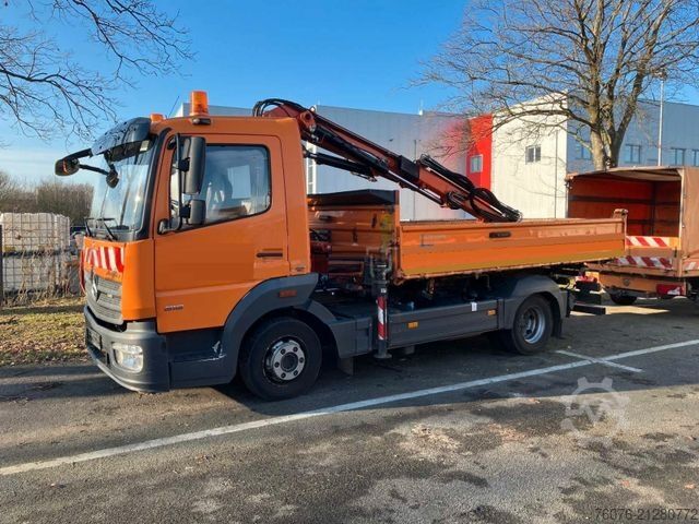 Sonstige MERCEDES-BENZ Atego 818 K Atlas Kran Funk 2 x AHK Standheizung