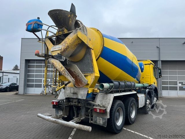 Betonmischer LKW MERCEDES-BENZ Arocs 3240 B 8x4 Betonmischer AP Achsen