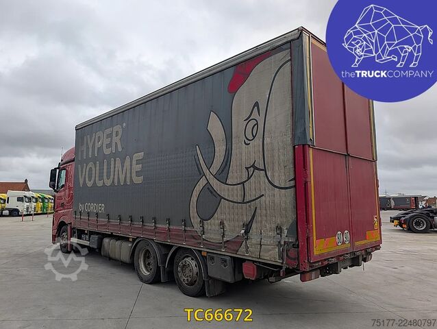 Sliding tarpaulin Mercedes-Benz Actros 2548