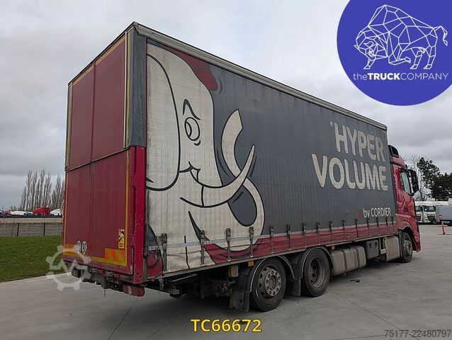Sliding tarpaulin Mercedes-Benz Actros 2548