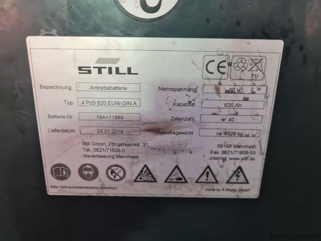Elektro 4 Rad-Stapler Still RX60-25