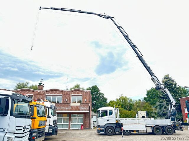 Autokran SCANIA R410+Fassi F545 Kran 6+6 Aus.+JIB + Seilwinde