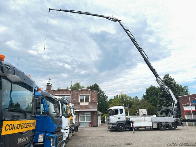 Autokran SCANIA R410+Fassi F545 Kran 6+6 Aus.+JIB + Seilwinde