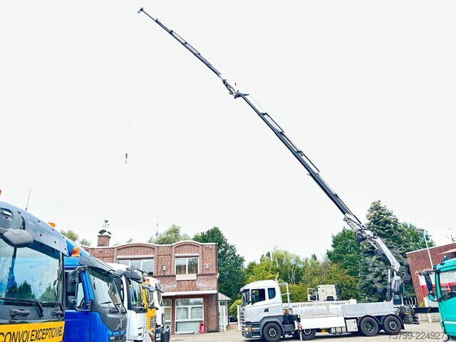 Autokran SCANIA R410+Fassi F545 Kran 6+6 Aus.+JIB + Seilwinde