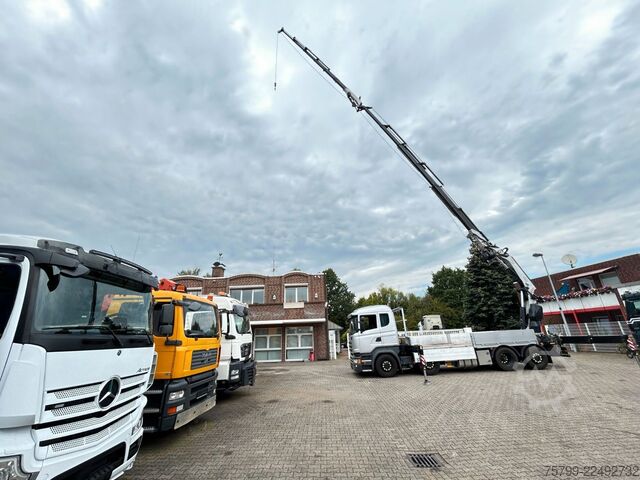 Autokran SCANIA R410+Fassi F545 Kran 6+6 Aus.+JIB + Seilwinde