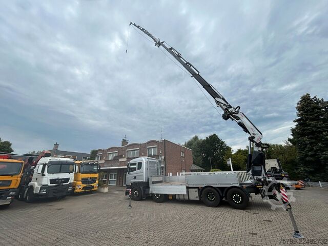 Autokran SCANIA R410+Fassi F545 Kran 6+6 Aus.+JIB + Seilwinde